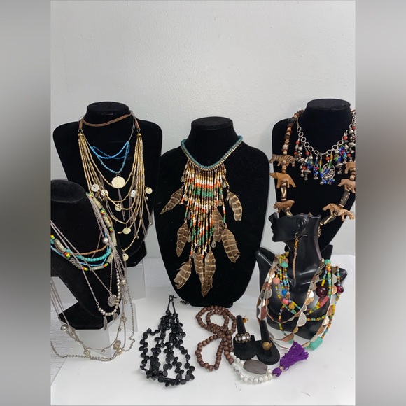 Lot of Vintage Bohemian Jewelry  some designers - Picture 2 of 13